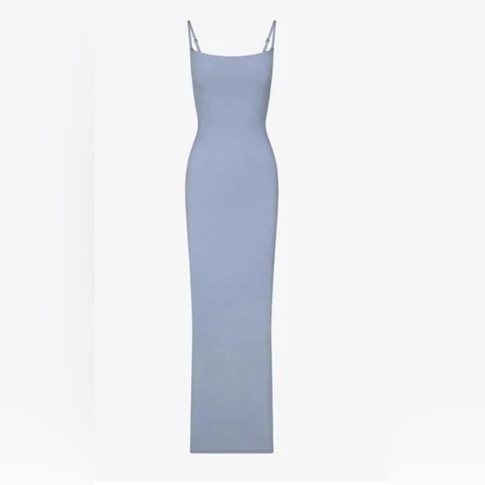 SKIMS blue dress small